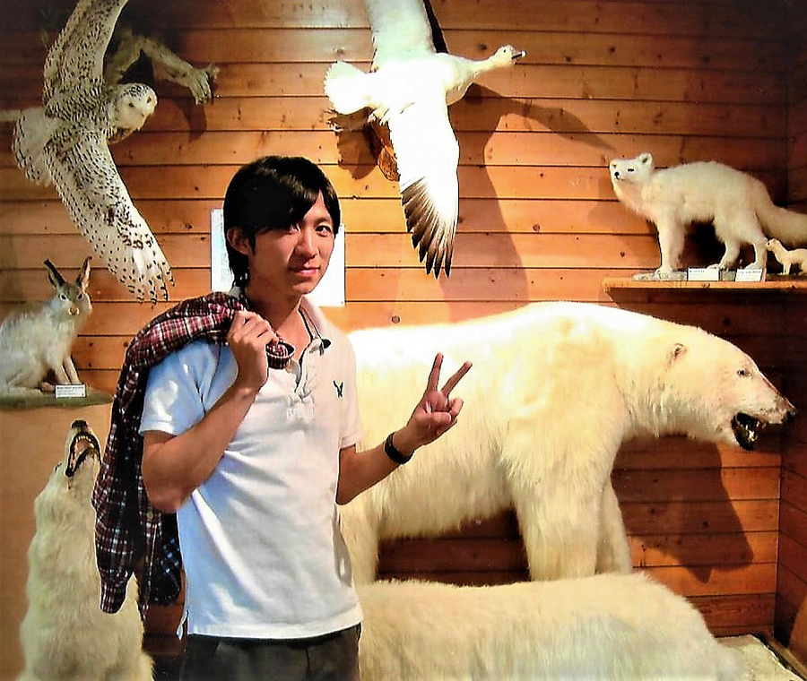 Student at Northern Manitoba Museum